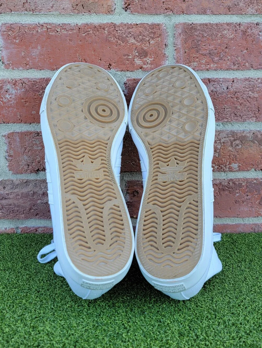 Mens ADIDAS ORIGINALS Matchcourt Hi Triple White Sneakers ~ US Size 13
